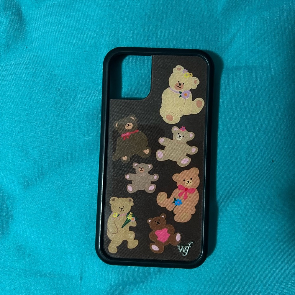 Wildflower Bear-y Cute iPhone 11 Case